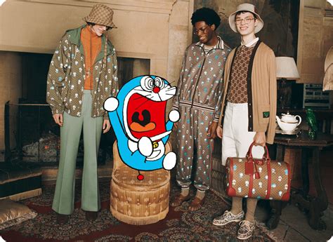 Gucci chinese new year Doraemon